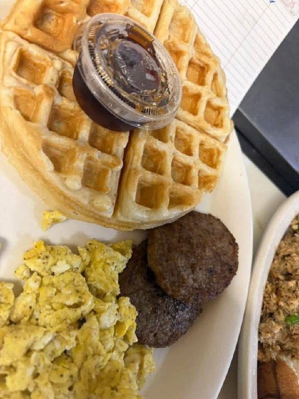 Breakfast plate